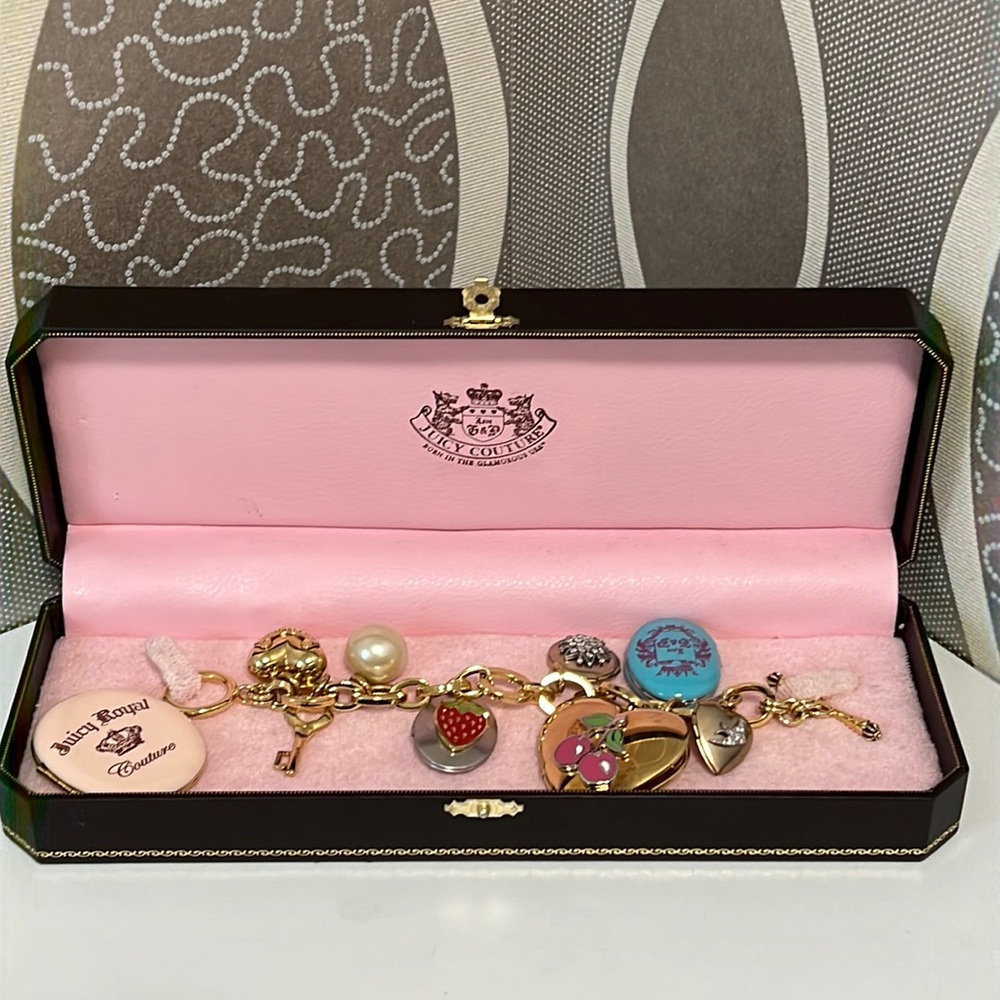 New Juicy Couture locket bracelet
